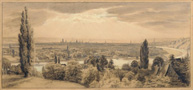 Blick auf Dresden von Oberloschwitz 